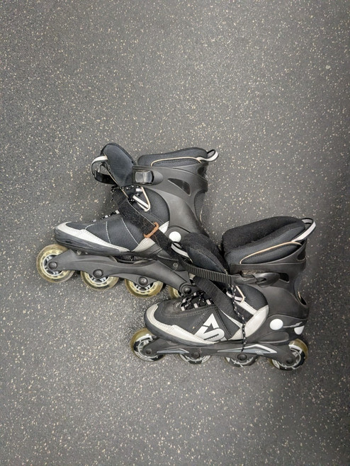 Vist Large View of Product Image Which is Used K2 EXO 2.1 Senior Rec Fitness Skates Black Senior 9
