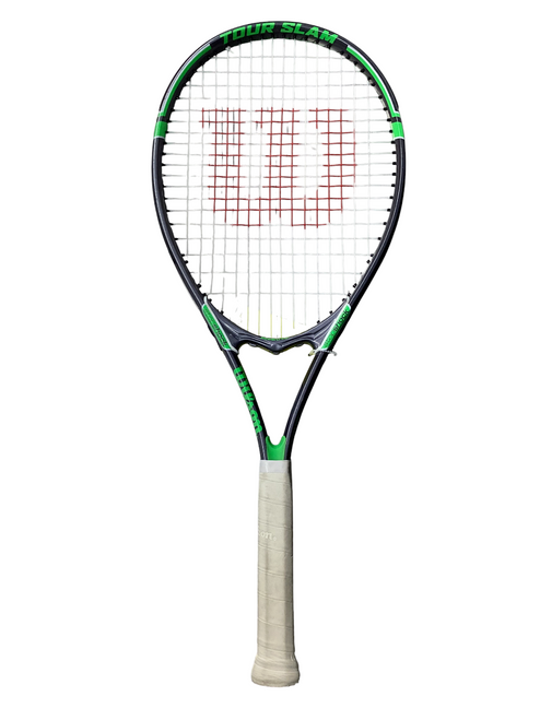 Vist Large View of Product Image Which is Used Wilson TOUR SLAM Adult Tennis Racquet None Unknown