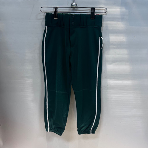 Vist Large View of Product Image Which is Used Alleson FASTPITCH PANTS SB BB/SB Pant Girls Green SM