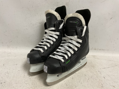 Vist Large View of Product Image Which is Used Reebok RIBCORE 22K Intermediate Hockey Skate Black Intermediate 4.0