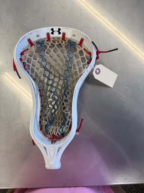 Vist Large View of Product Image Which is Used Under Armour COMMAND Mens Lacrosse Head White