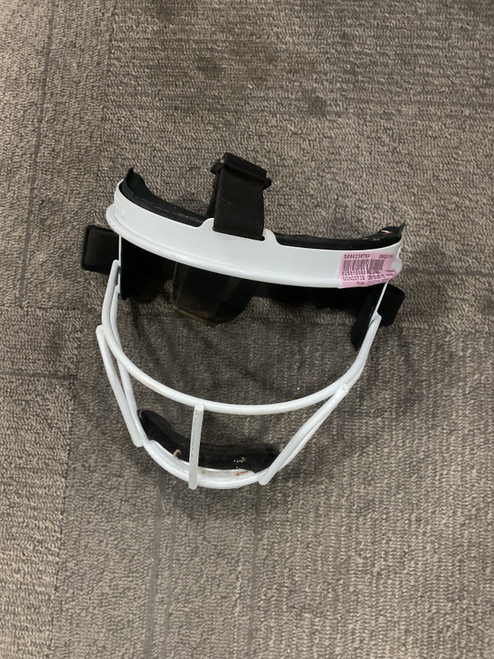 Vist Large View of Product Image Which is Used DINICTIS DEFENSIVE MASK BB/SB Fielders Mask White M/L