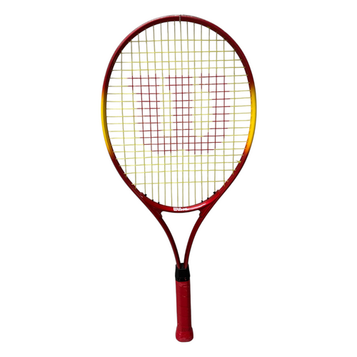 Vist Large View of Product Image Which is Used Wilson 25 Junior Tennis Racquet Red 25"