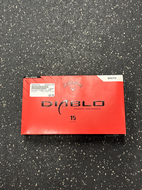 Vist Large View of Product Image Which is Used Callaway DIABLO 15 PACK 15 Pack - Golf Balls