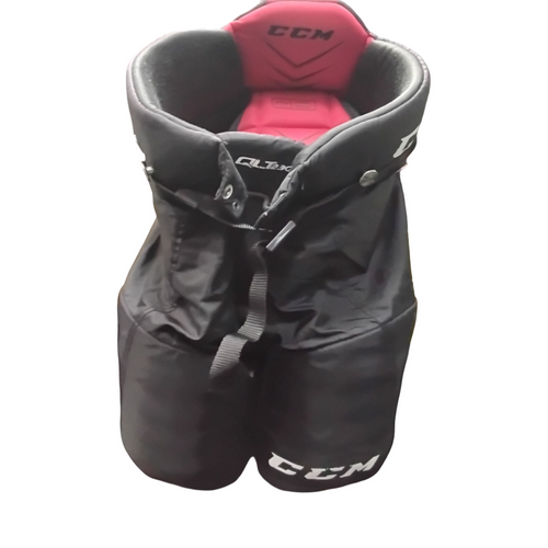 Vist Large View of Product Image Which is Used CCM QLT230 Youth Pant Black LG