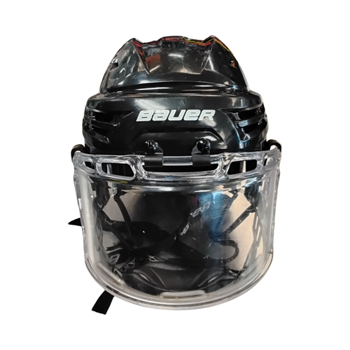 Vist Large View of Product Image Which is Used Bauer IMS 9.0 Helmet Cage Combo Black SM