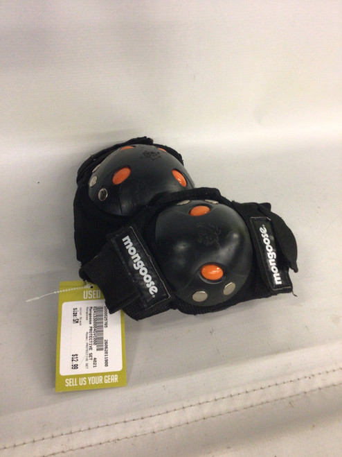 Vist Large View of Product Image Which is Used Mongoose PROTECTIVE SET Bike Shin Guards Black SM