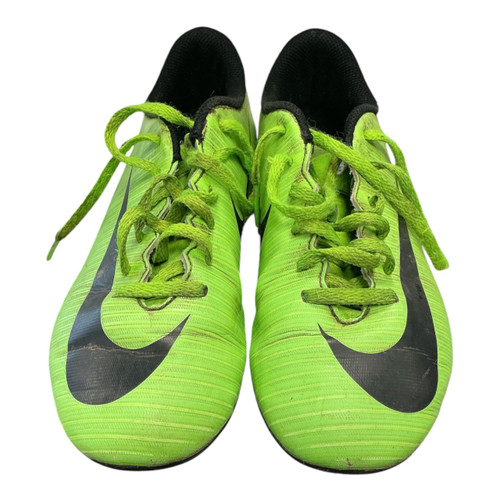 Vist Large View of Product Image Which is Used Nike Soccer Cleats Green Junior 04