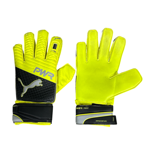 Vist Large View of Product Image Which is Used Puma EVO POWER 3.3 Soccer Goalie Gloves Green 9