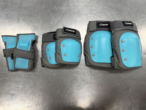 Vist Large View of Product Image Which is Used JONCOM HANDS/ELBOWS/KNEES SET Inline Protective Set Grey XL