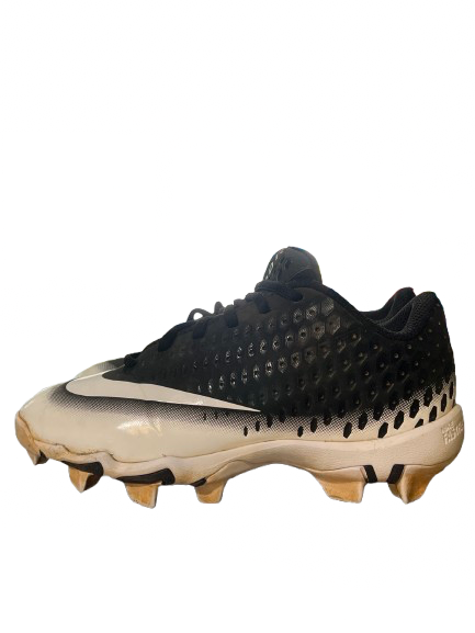 Vist Large View of Product Image Which is Used Nike NIKE VAPOR YOUTH CLEATS SZ 1.5 BB/SB Cleats Black Junior 01.5
