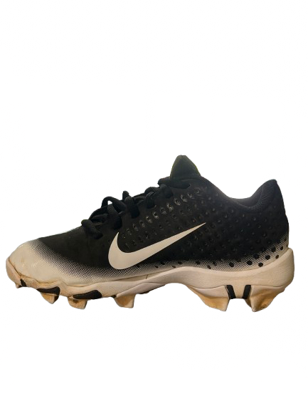 Vist Large View of Product Image Which is Used Nike NIKE VAPOR YOUTH CLEATS SZ 1.5 BB/SB Cleats Black Junior 01.5