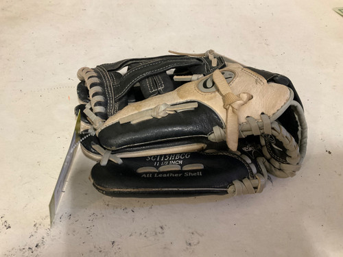 Vist Large View of Product Image Which is Used Rawlings SC115HBCG LH Throw Fastpitch Gloves Grey 11 1/2"