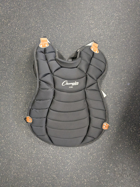 Vist Large View of Product Image Which is Used Champion Sports CHEST PROTECTOR Catchers Chest Protector Black Adult