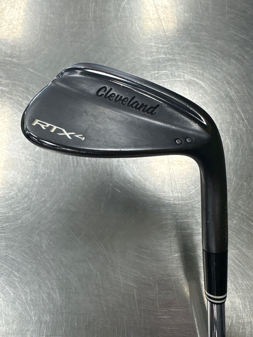 Vist Large View of Product Image Which is Used Cleveland RTX 4 Golf Wedge Mens RH 52 Degree
