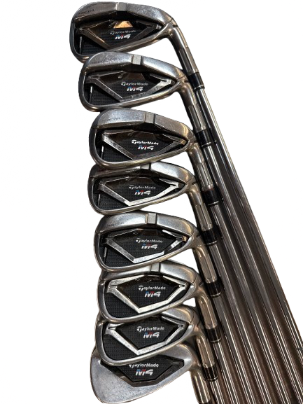 Vist Large View of Product Image Which is Used Taylormade M4 Mens Iron Set RH 4I-GW/AW
