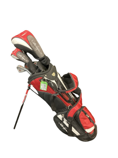 Vist Large View of Product Image Which is Used Walter Hagen HAGENJR GOLF SET Jr Package Set RH Red 6 Piece