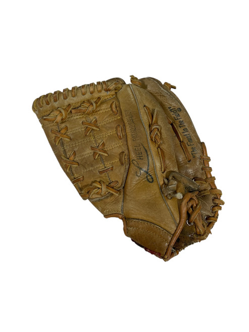 Vist Large View of Product Image Which is Used Rawlings CJ99 BB/SB Glove RH Throw Brown 9"