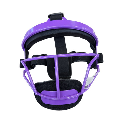 Vist Large View of Product Image Which is Used DINICTIS FIELDERS MASK BB/SB Fielders Mask Purple One Size