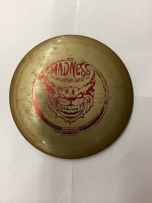 Vist Large View of Product Image Which is Used 171g Innova MADNESS Disc Golf Driver Brown