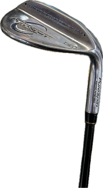 Vist Large View of Product Image Which is Used PureSpin DIAMOND FACE Golf Wedge Mens RH Sand Wedge