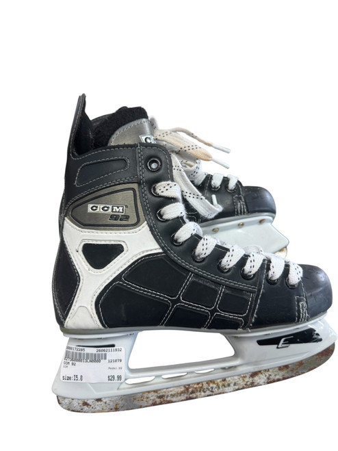 Vist Large View of Product Image Which is Used CCM 92 Intermediate Hockey Skate Intermediate 5.0