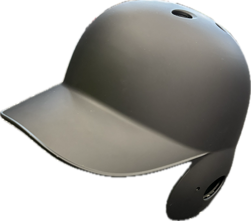 Vist Large View of Product Image Which is Used BATTING HELMET Batting Helmet No Mask Black M/L