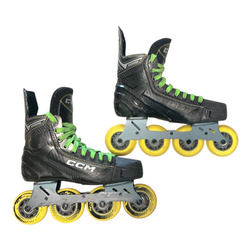 Vist Large View of Product Image Which is Used CCM 9350R Junior Roller Quad Skates None Junior 05