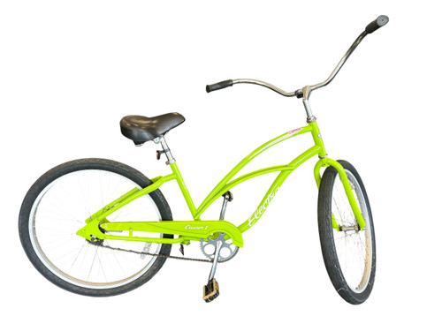 Vist Large View of Product Image Which is Used Electra CRUISER 1 Cruiser Bike Womens Kelly green 17-18" - MD  Frame