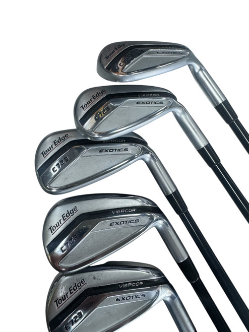 Vist Large View of Product Image Which is Used Tour Edge EXOTICS C723 Mens Iron Set RH 5I-GW/AW