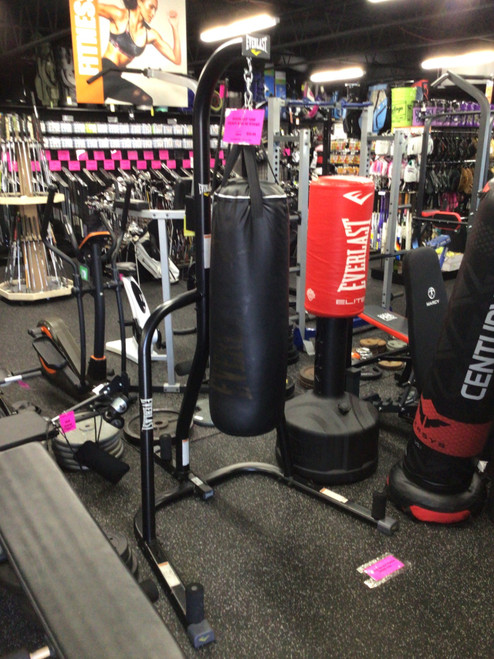 Vist Large View of Product Image Which is Used Everlast HEAVY BAND AND STAND Boxing Bag Stand