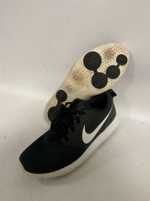 Vist Large View of Product Image Which is Used Nike ROSHE Womens Golf Shoes Black Senior 7