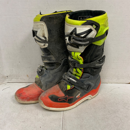 Vist Large View of Product Image Which is Used Alpine Stars TECH 7S Junior Boots Black Junior 06