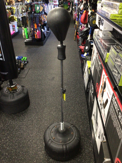 Vist Large View of Product Image Which is Used VEMON SPEED BAG STAND Boxing Speed Bag Black