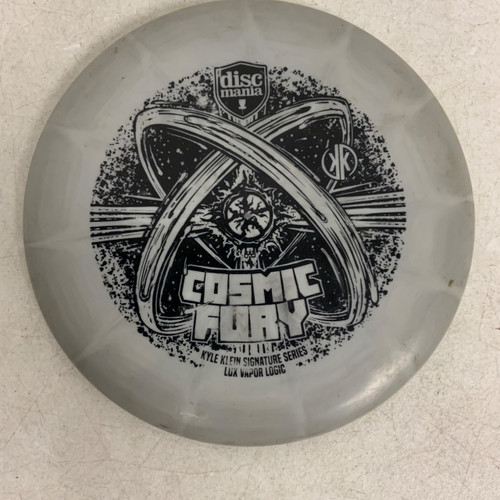 Vist Large View of Product Image Which is Used Discmania LUX VAPOR LOGIC COSMIC FURY SS Disc Golf Putter Grey 176g