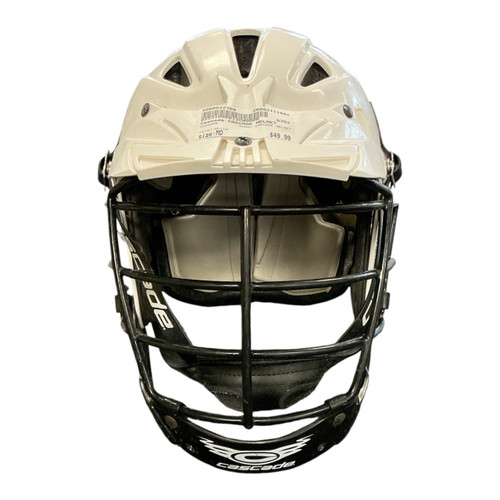 Vist Large View of Product Image Which is Used Cascade CASCADE HELMET Lacrosse Helmet White MD