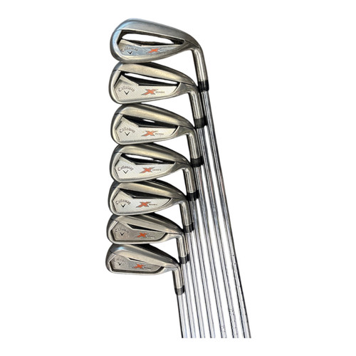Vist Large View of Product Image Which is Used Callaway X SERIES Mens Iron Set RH 4I-GW/AW