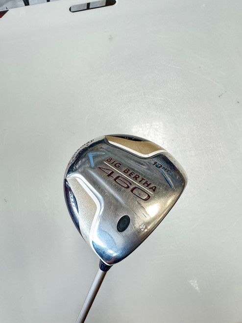 Vist Large View of Product Image Which is Used Callaway BIG BERTHA 460 Womens Driver RH 13.0 Degree