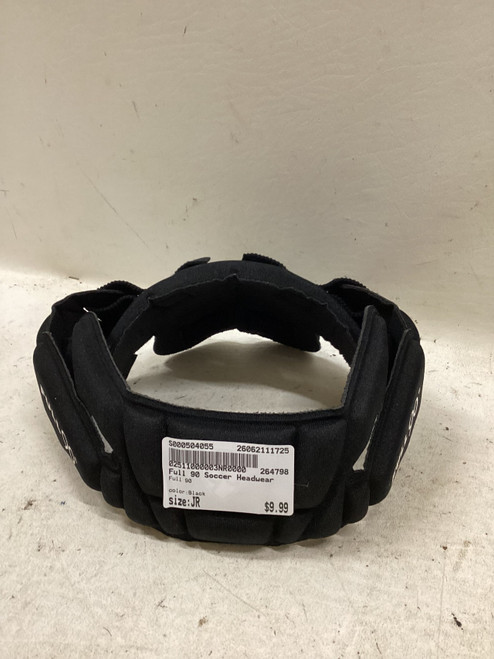 Vist Large View of Product Image Which is Used Full 90 Soccer Headwear Black Junior