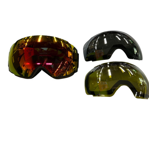 Vist Large View of Product Image Which is Used Snow Goggles Adult Black