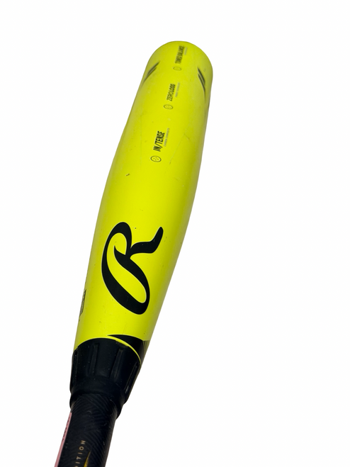 Vist Large View of Product Image Which is Used Rawlings ICON GLOWSTICK CARBON RBB413 BBCOR -3 Baseball Bat 32" 32/29