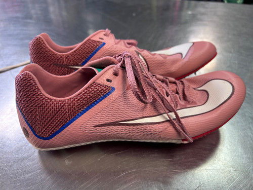 Vist Large View of Product Image Which is Used Nike Track & Field Cleats Adult Pink Senior 8.5