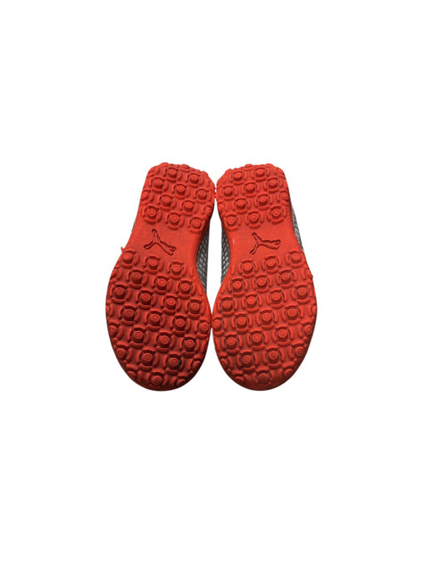 Vist Large View of Product Image Which is Used Puma Soccer Indoor Shoes Orange Youth 12.0