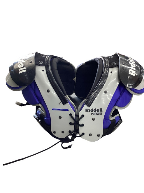 Vist Large View of Product Image Which is Used Riddell PURSUIT FB Shoulder Pads None LG