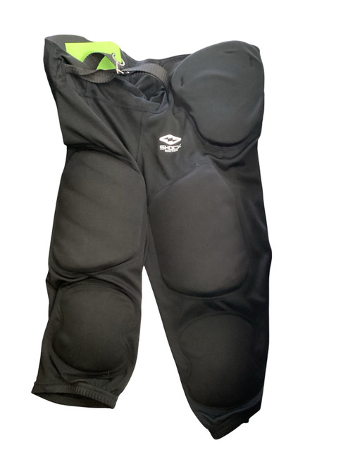 Vist Large View of Product Image Which is Used Shock DR Youth FB Integrated Pants Black LG