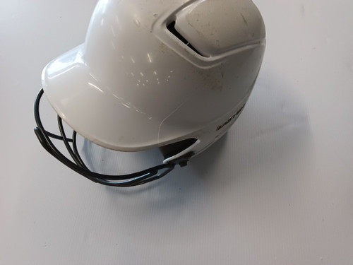 Vist Large View of Product Image Which is Used Easton Batting Helmet w/Mask White One Size