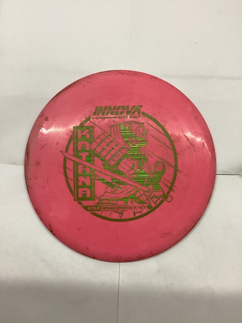 Vist Large View of Product Image Which is Used 172g Innova KATANA Disc Golf Driver Pink