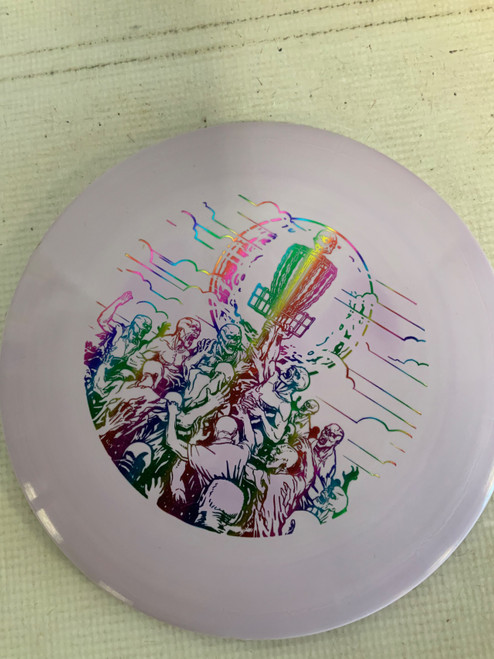 Vist Large View of Product Image Which is Used Discmania FD S LINE Disc Golf Driver Purple 174g