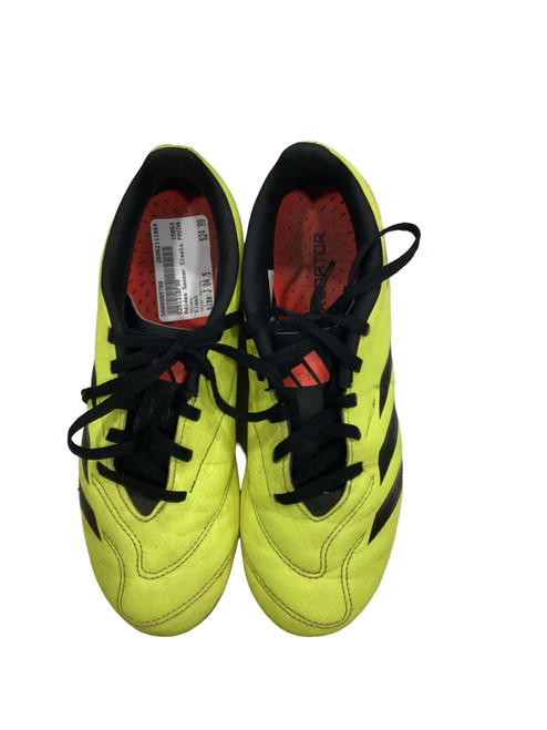 Vist Large View of Product Image Which is Used Adidas Soccer Cleats Yellow Junior 04.5