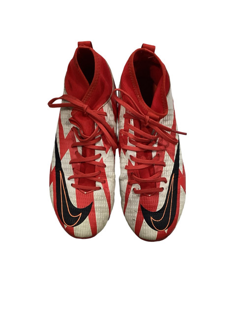 Vist Large View of Product Image Which is Used Nike Adult FB Cleats Red Senior 4